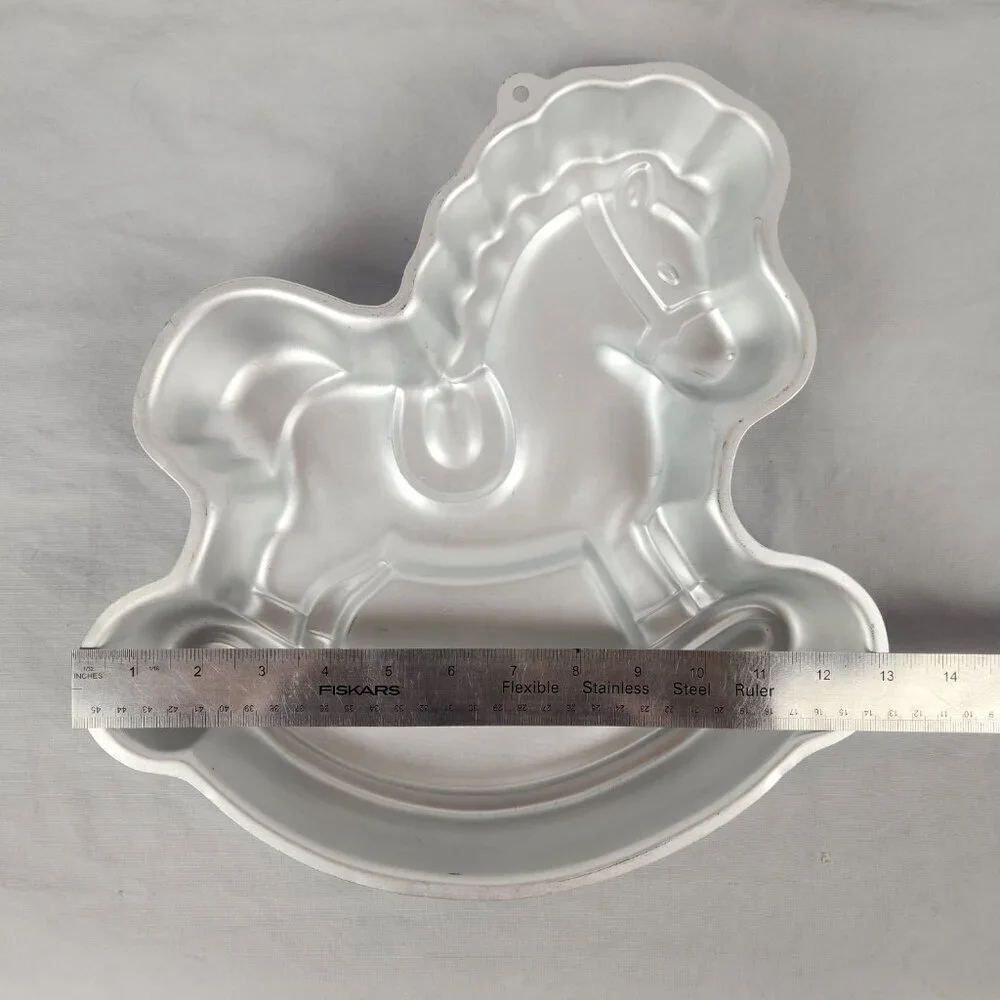Vintage 1984 Rocking Horse Carousel Wilton Cake Pan 2105-2388